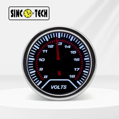 Ô Tô 6147T Con Trỏ 52Mm Đồng Hồ Đo Tự Động Di Động Đồng Hồ Hiển Thị Nhựa